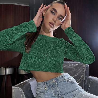 Sequin Skirt and Tops (Buy 2 Free Shipping)