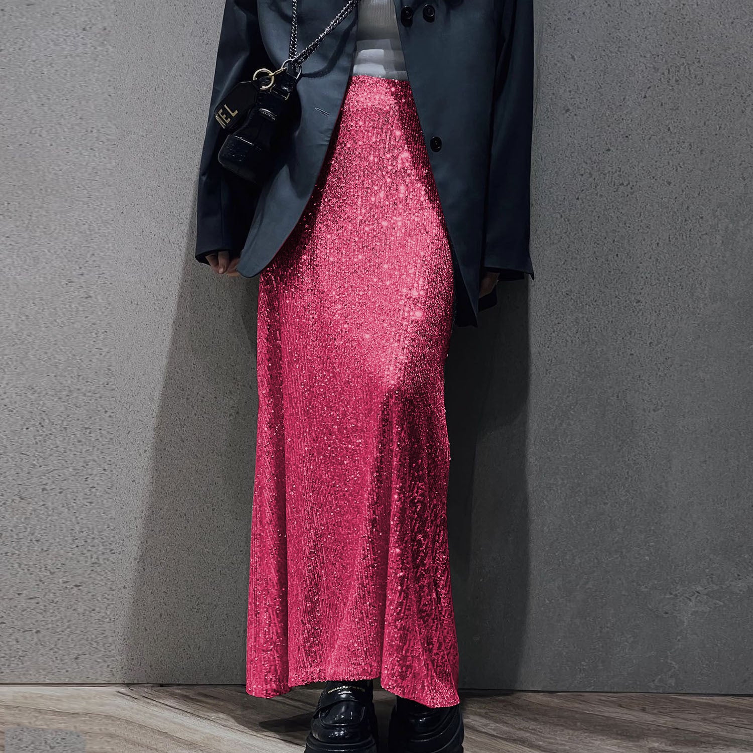 Sequin Skirt and Tops (Buy 2 Free Shipping)