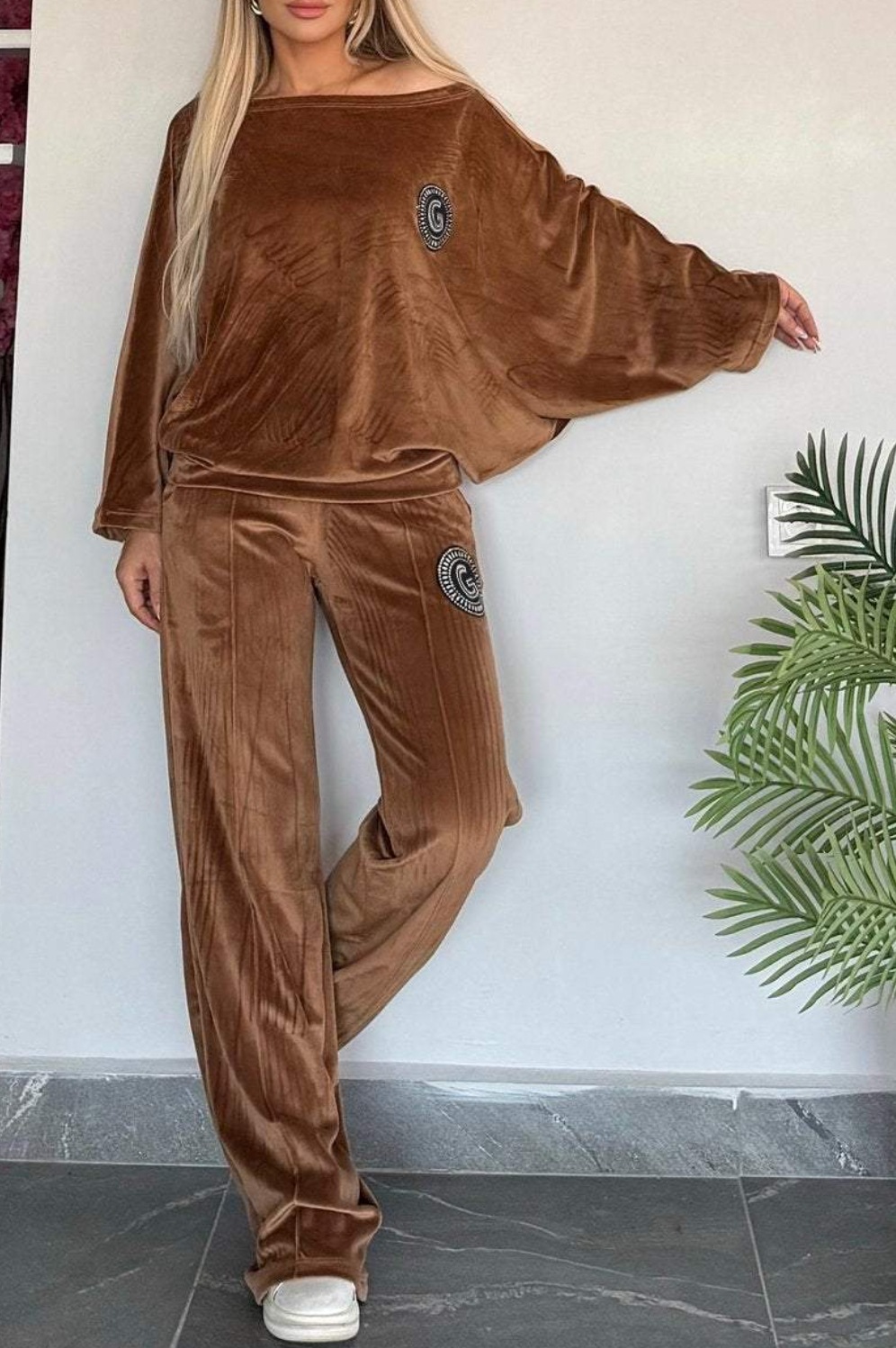 Relaxed Velvet Corduroy Lounge Set (Buy 2 Free Shipping)