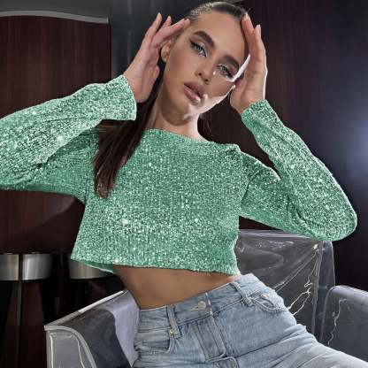 Sequin Skirt and Tops (Buy 2 Free Shipping)