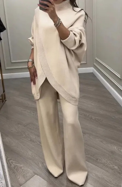 Elegant Cozy Knit Two-Piece Set (Buy 2 Free Shipping)