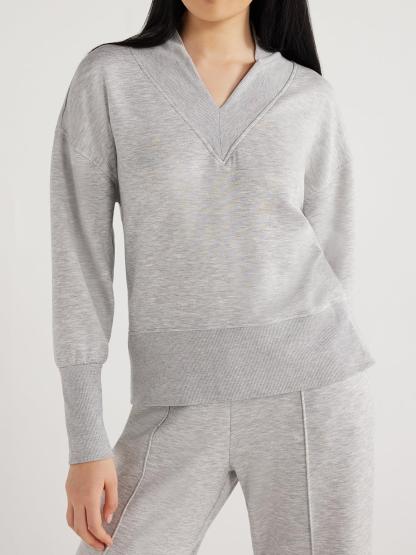 Women's  Solid 2 Piece Sets Outfits Casual Long Sleeve Sweatsuits Sets (Buy 2 Free Shipping)