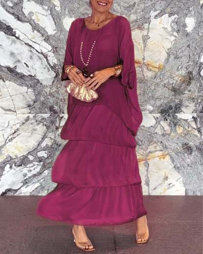 Last Day 49% OFF🔥Tiered Ruffle Dress(Buy 2 Free Shipping)