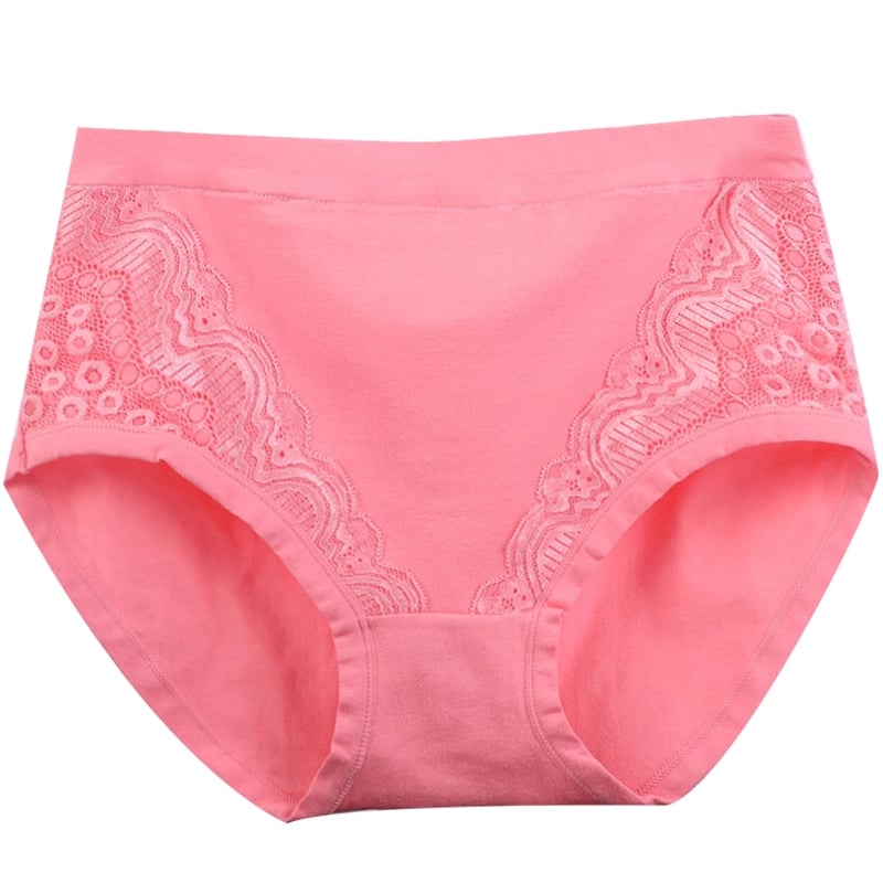 2023 Plus Size High Waist Cotton Panties