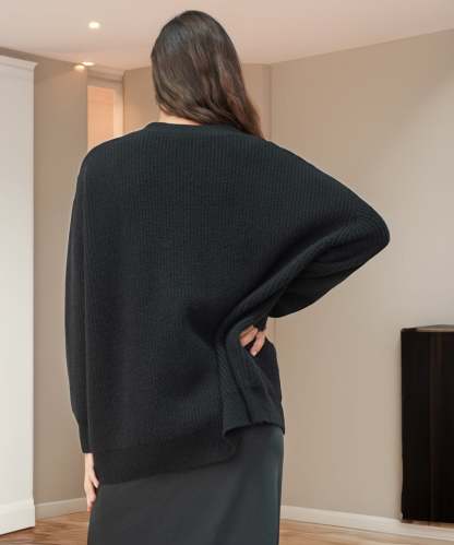 V Neck Knit Cardigan (Buy 2 Free Shipping)