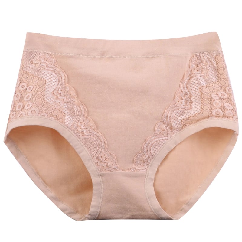2023 Plus Size High Waist Cotton Panties