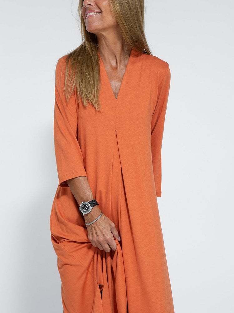 2024 Hot Sale🔥Elegant V-neck Comfortable Dress(BUY 2 FREE SHIPPING)