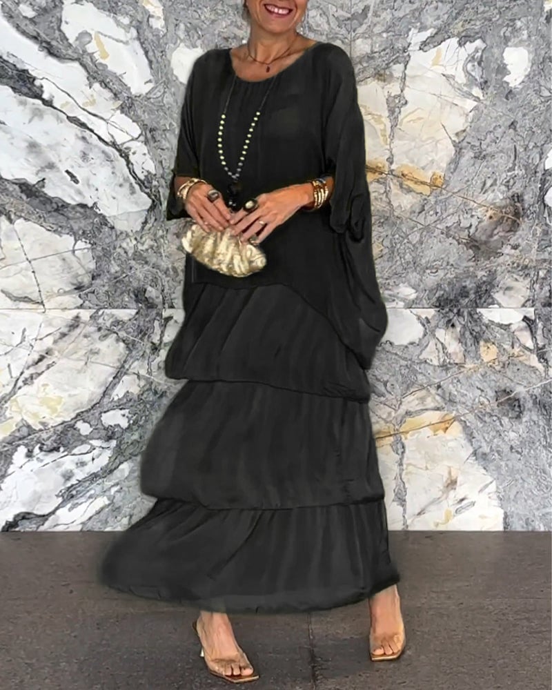 Last Day 49% OFF🔥Tiered Ruffle Dress(Buy 2 Free Shipping)