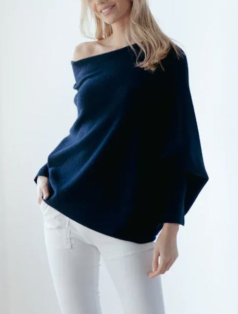 New Asymmetric Draped Jumper (Buy 2 Free Shipping)