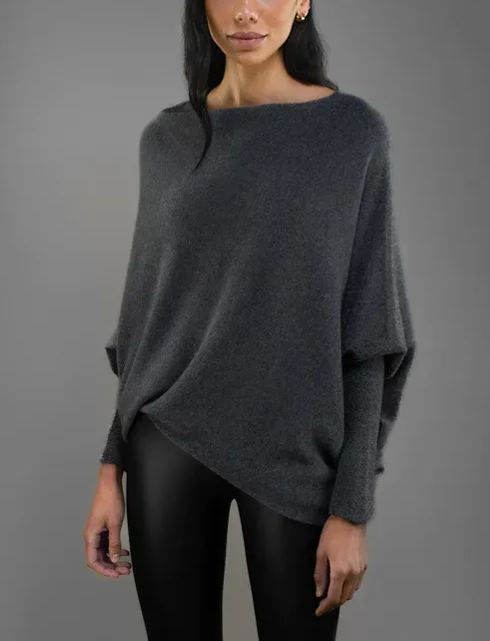 New Asymmetric Draped Jumper (Buy 2 Free Shipping)