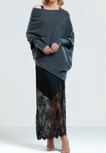 New Asymmetric Draped Jumper (Buy 2 Free Shipping)
