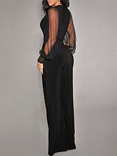 High Waist V Neck Elegant umpsuit (Buy 2 Free Shipping)