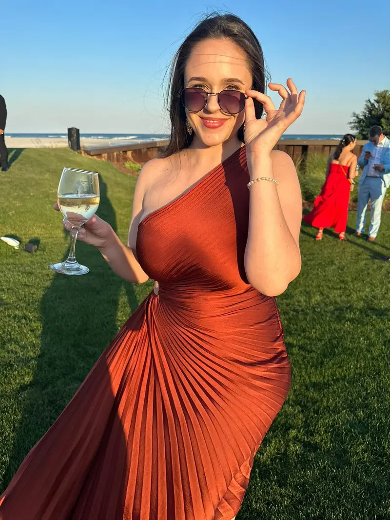 Elegant One-Shoulder Pleated Cutout Midi Dress (Buy 2 Free Shipping)