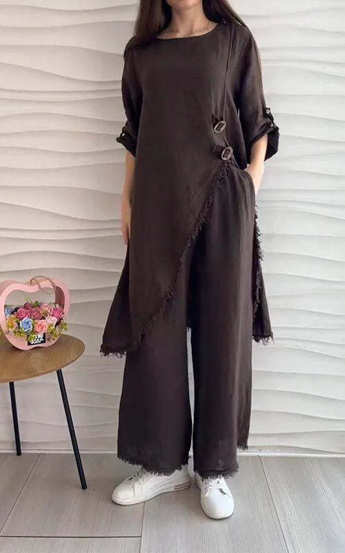 Casual Round Neck Two-piece Suit (Buy 2 Free Shipping)