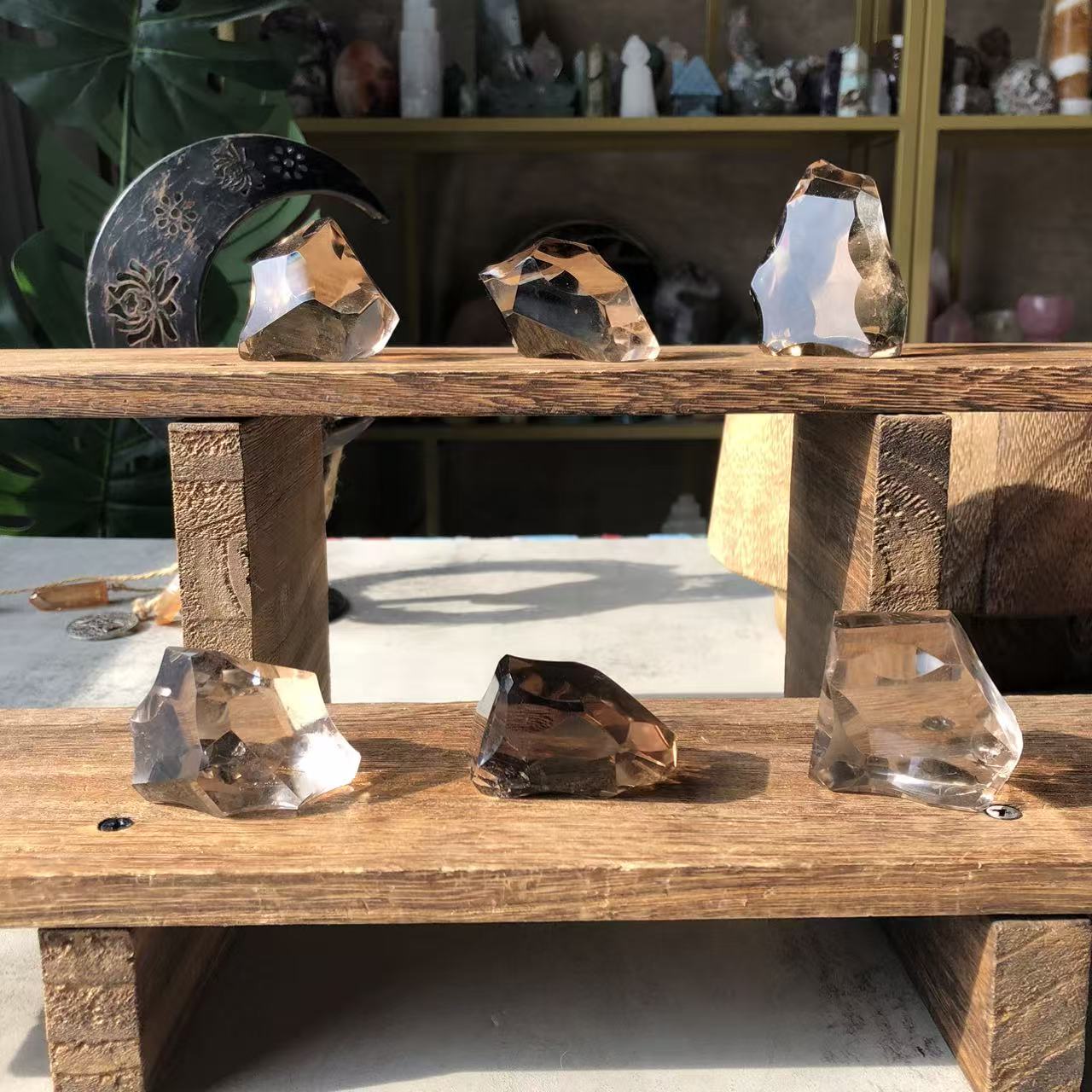 【Weekly Flash Deals】Smoky Quartz Polyhedron