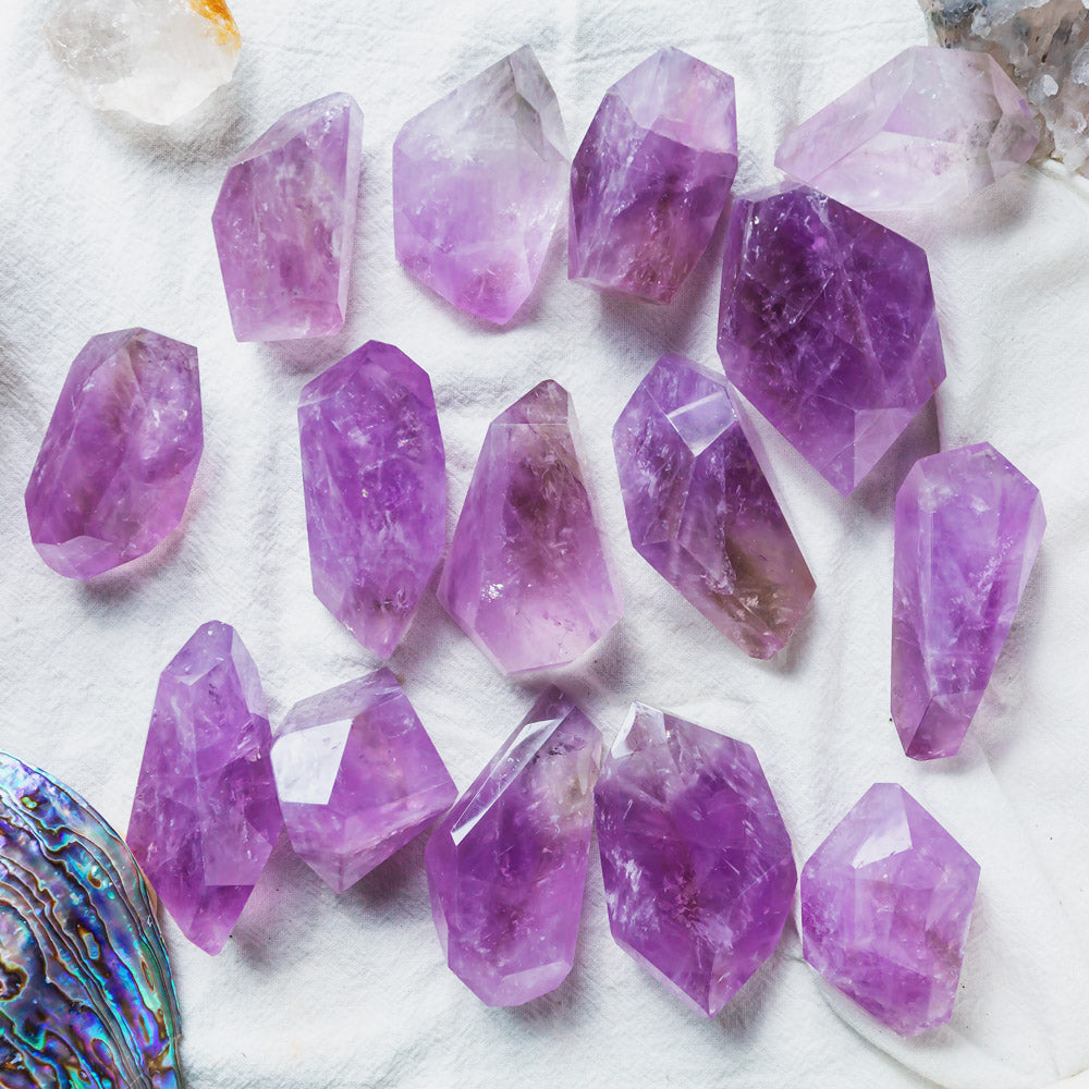 Natural Crystal Amethyst Free Form