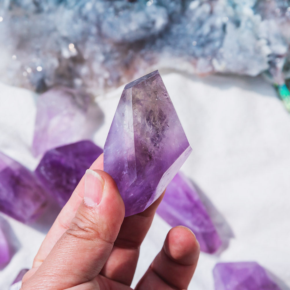 Natural Crystal Amethyst Free Form