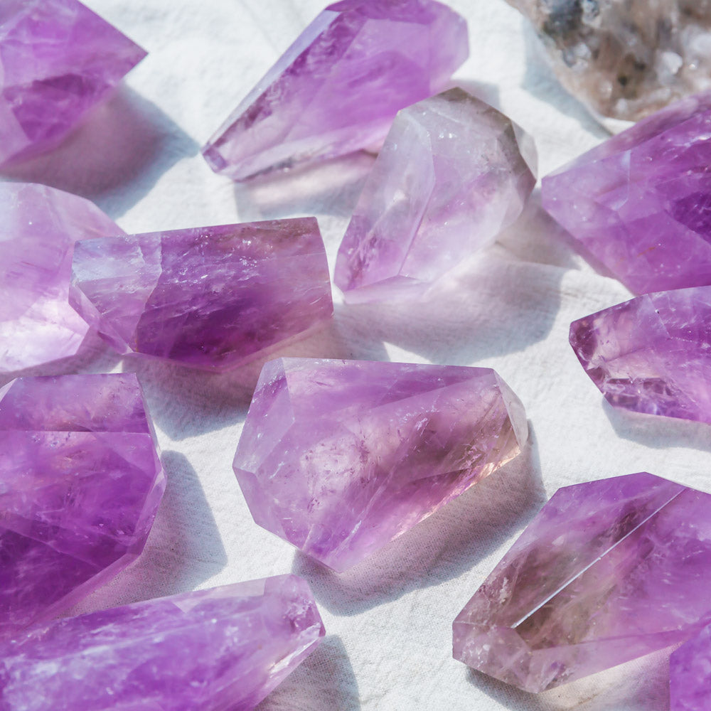 Natural Crystal Amethyst Free Form