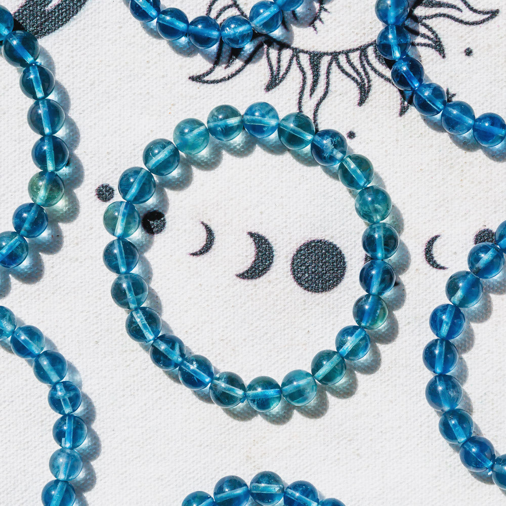 Reikicrystal Blue Fluorite Bracelet