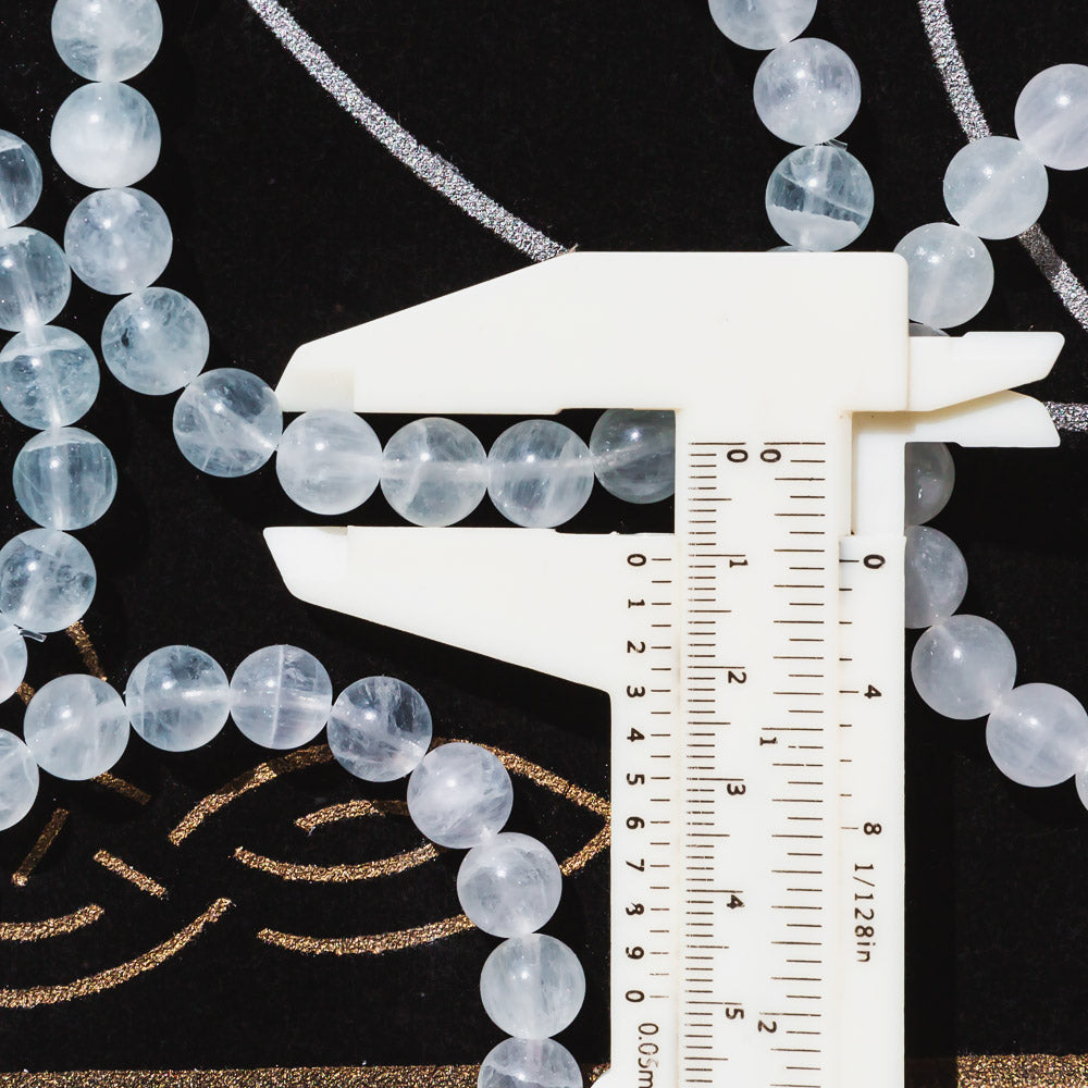 White Silk Fluorite Bracelet