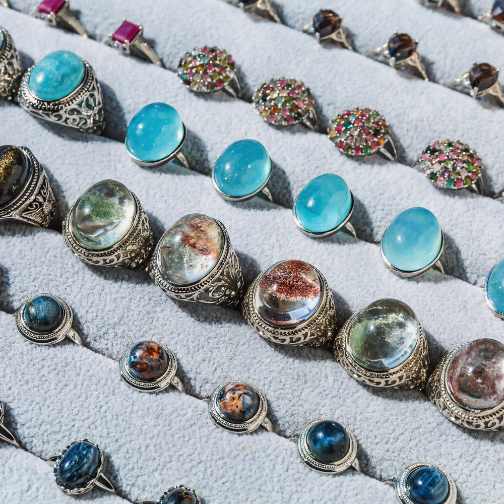 Sparkle Crystal Ring Collection