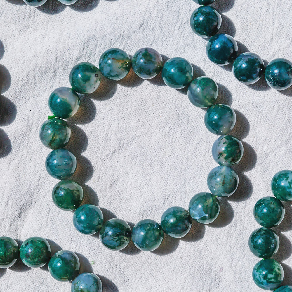 Moss Agate Bracelet
