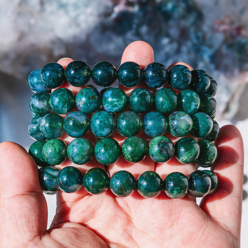 Moss Agate Bracelet