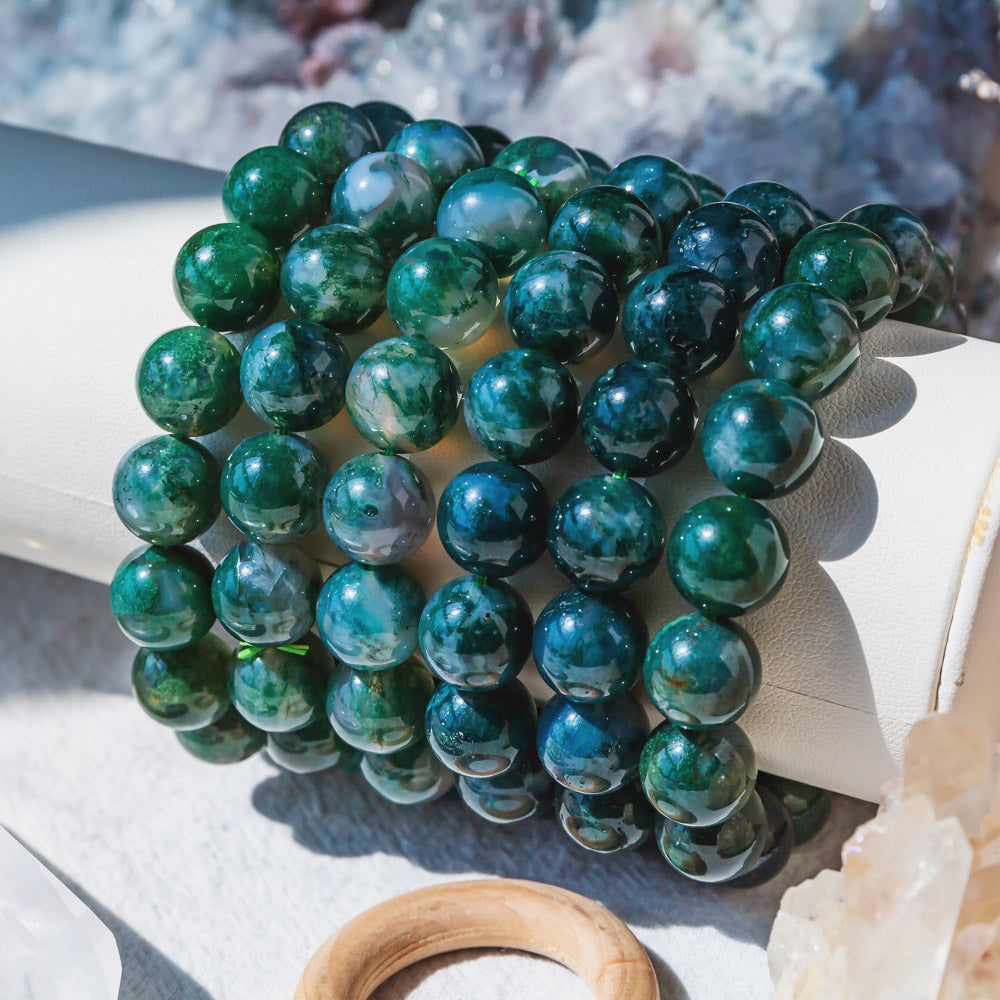 Moss Agate Bracelet