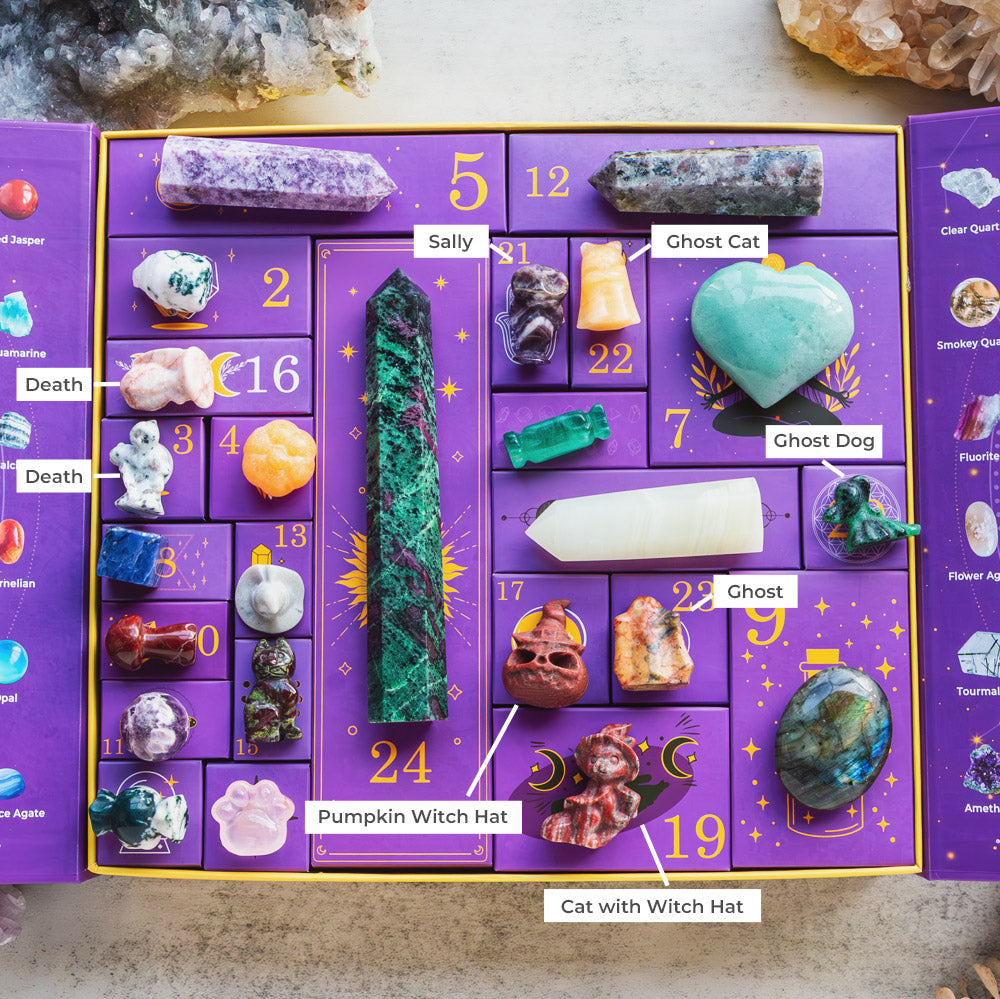 Crystal Halloween Countdown Gift Box