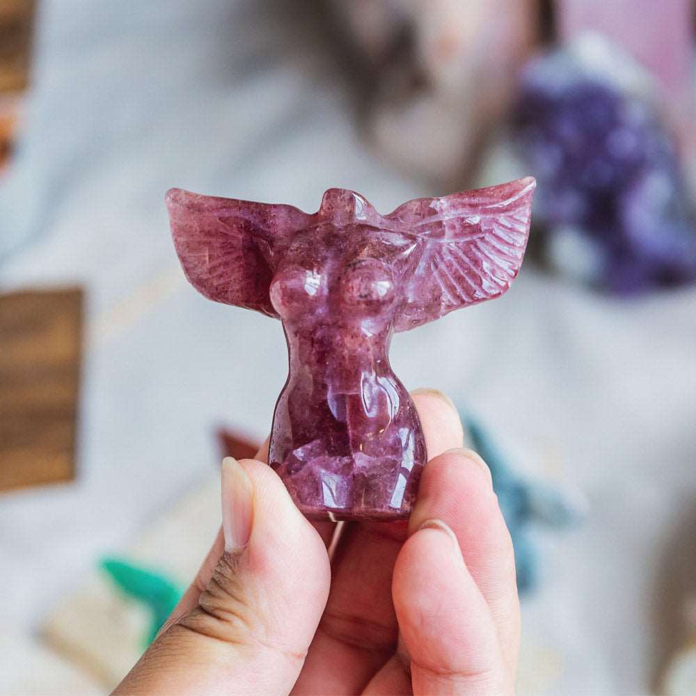 Reikistal 2'' Crystal Angel With Wings