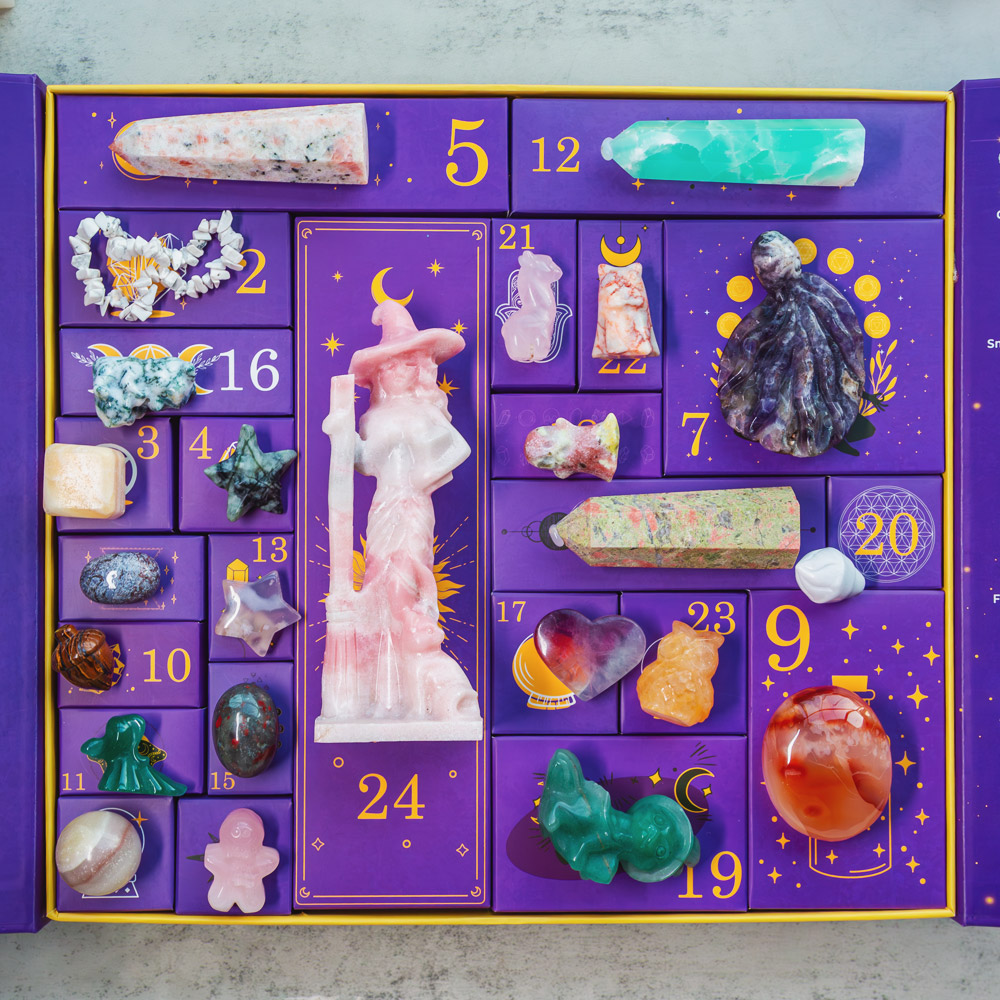 Crystal Halloween Countdown Gift Box