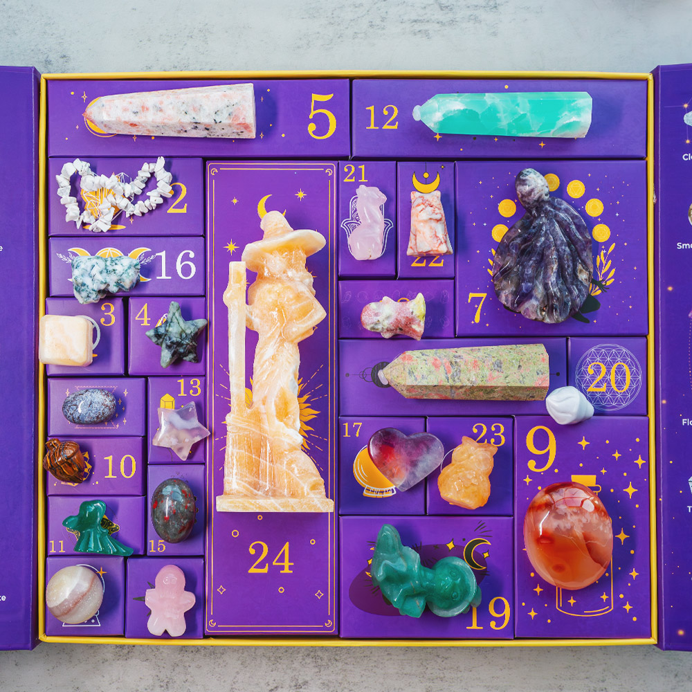 Crystal Halloween Countdown Gift Box