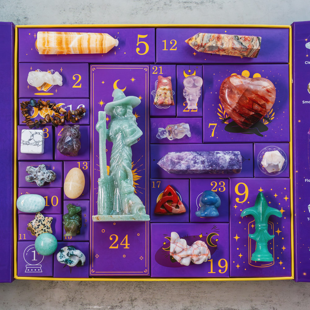 Crystal Halloween Countdown Gift Box