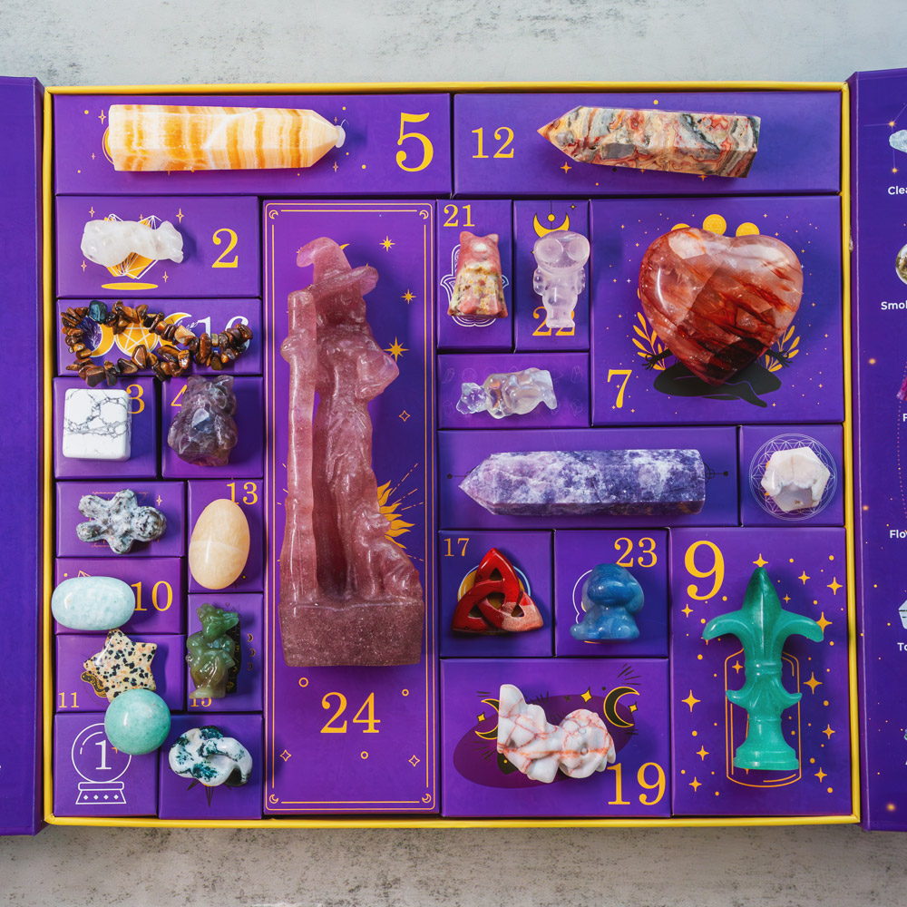 Crystal Halloween Countdown Gift Box