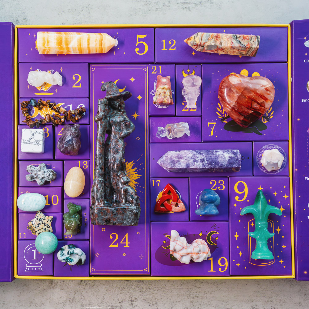 Crystal Halloween Countdown Gift Box
