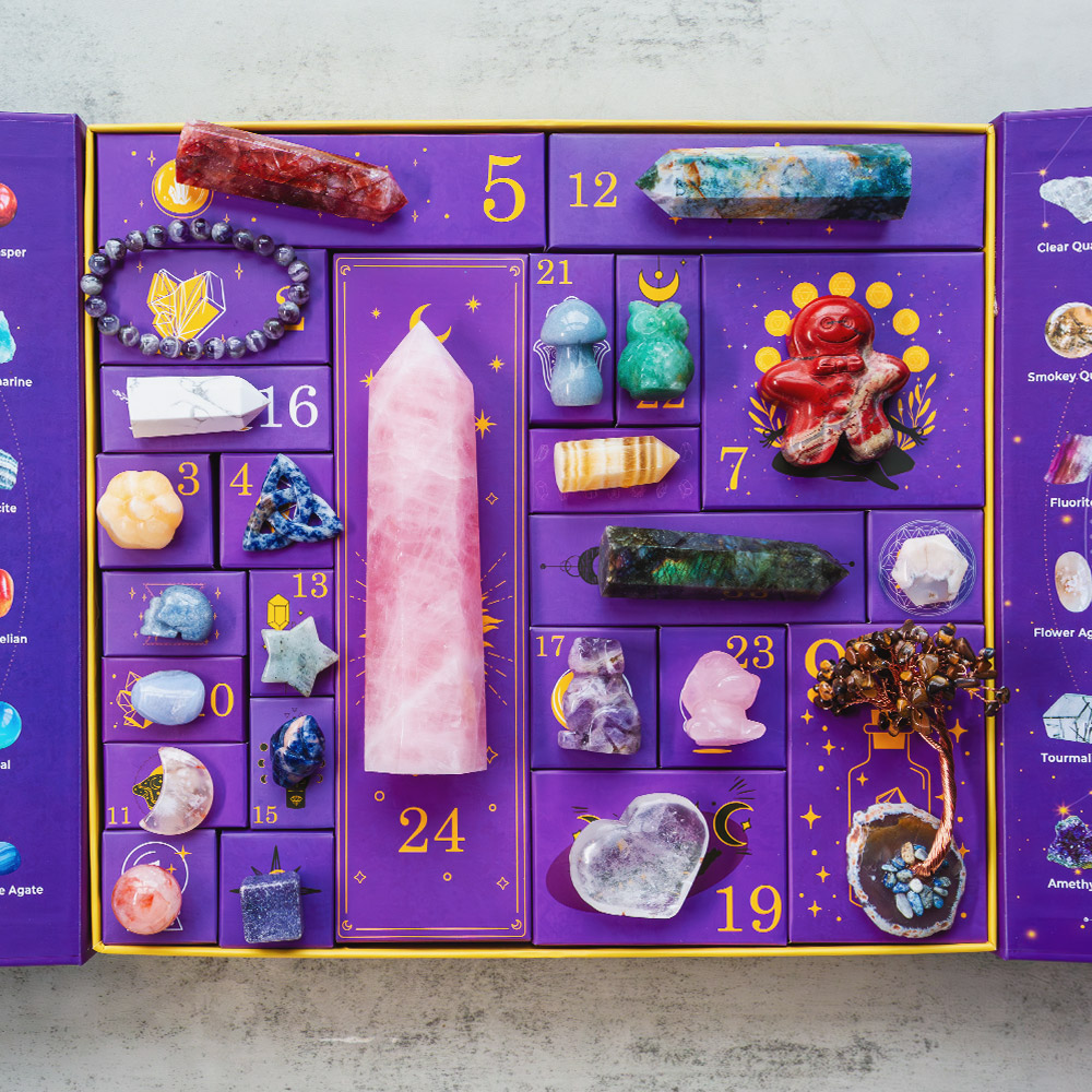 Crystal Halloween Countdown Gift Box
