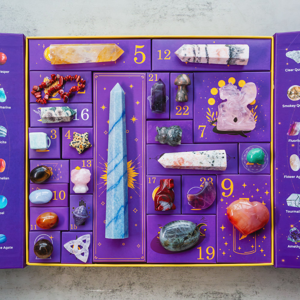 Crystal Halloween Countdown Gift Box