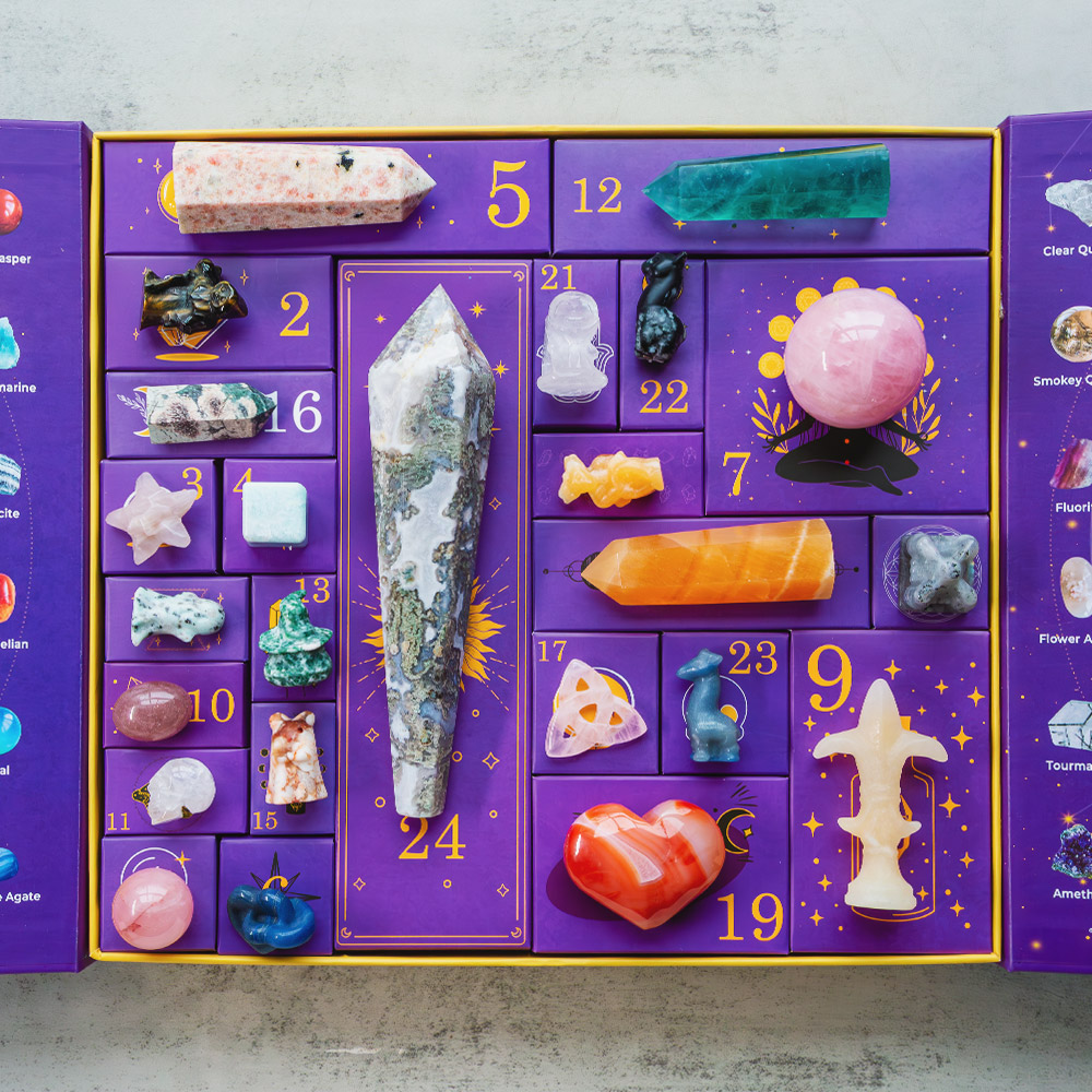 Crystal Halloween Countdown Gift Box
