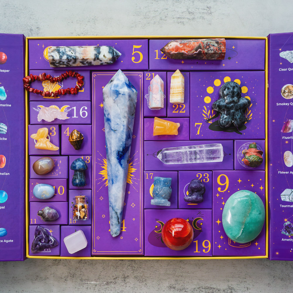 Crystal Halloween Countdown Gift Box