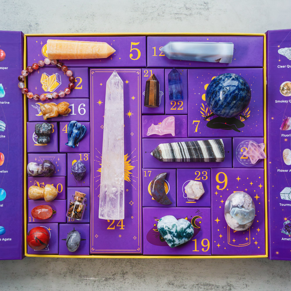 Crystal Halloween Countdown Gift Box