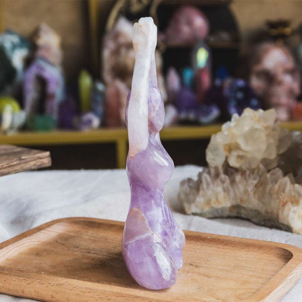 Reikistal Amethyst Yoga Goddess
