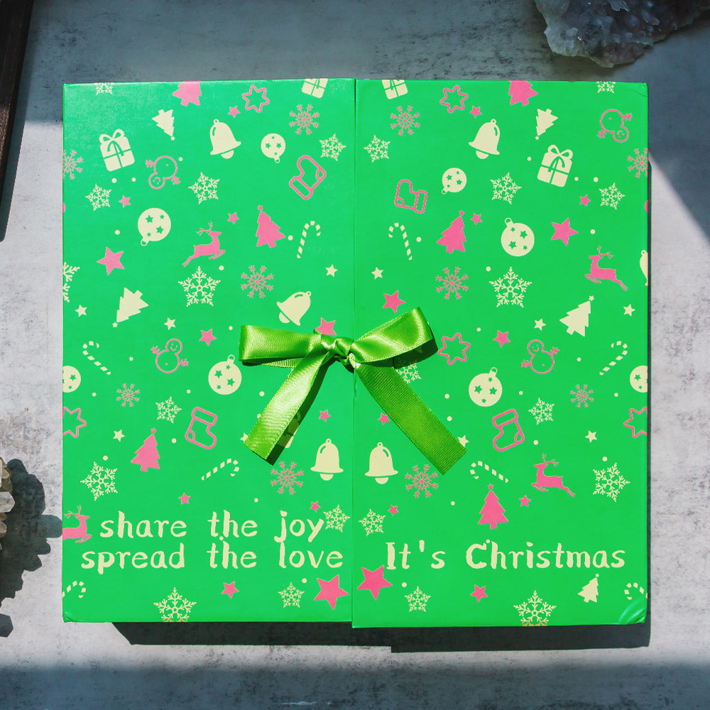 Christmas Countdown Natural Crystal Gift Box