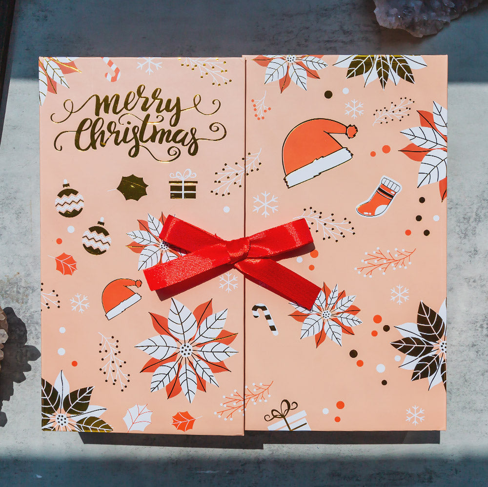Christmas Countdown Natural Crystal Gift Box