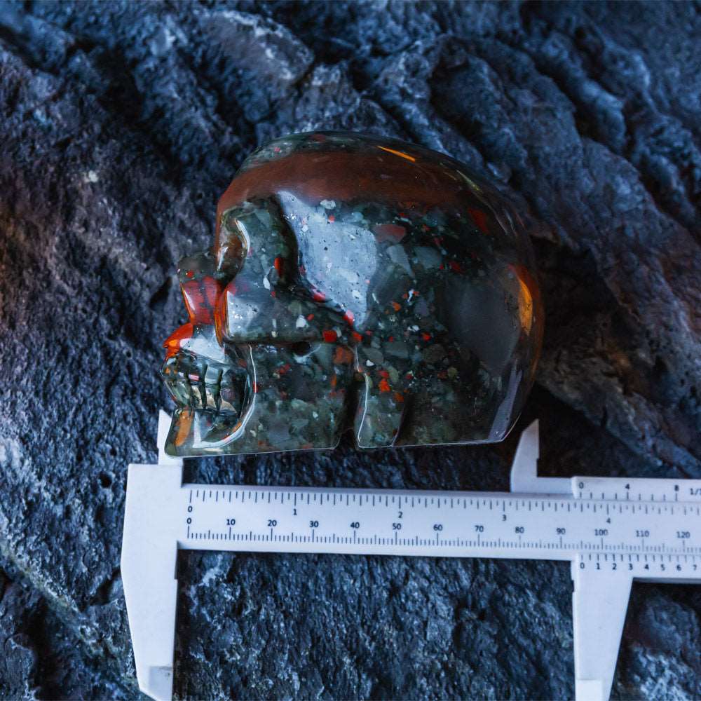 Reikistal Africa Blood Stone Skull