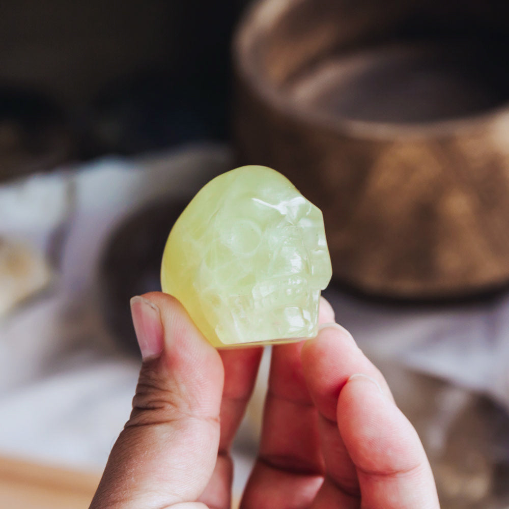 Reikistal 1.5‘’Citrine Skull