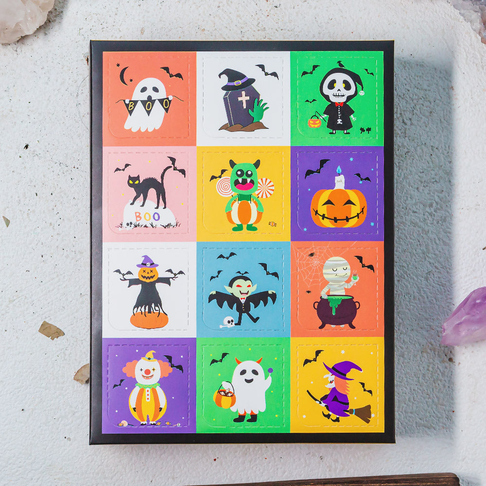 Crystal Happy Halloween Surprise Countdown Gift Box