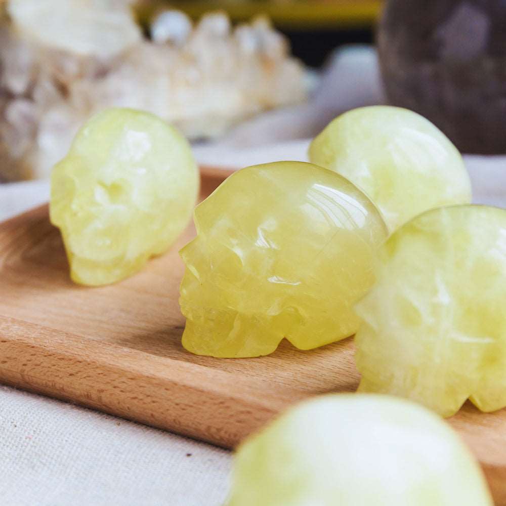 Reikistal 1.5‘’Citrine Skull