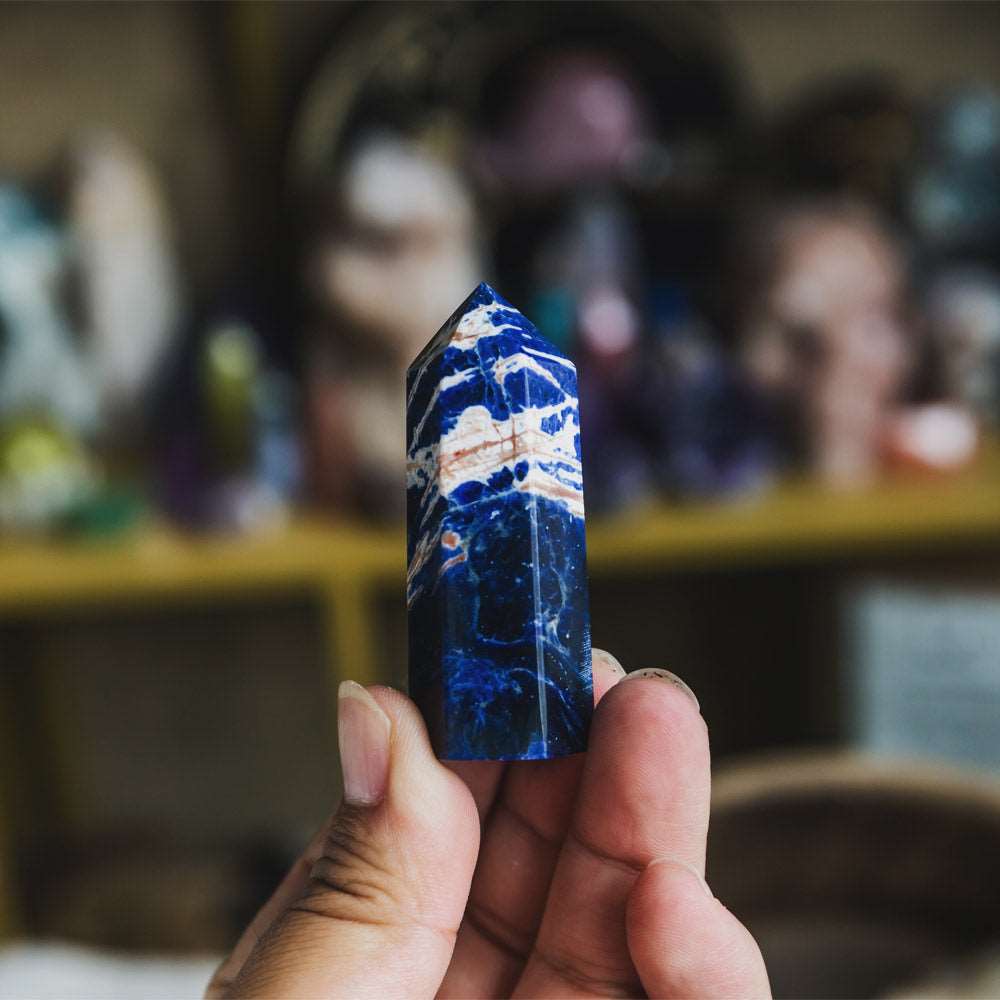 Reikistal 2'' Sodalite Point