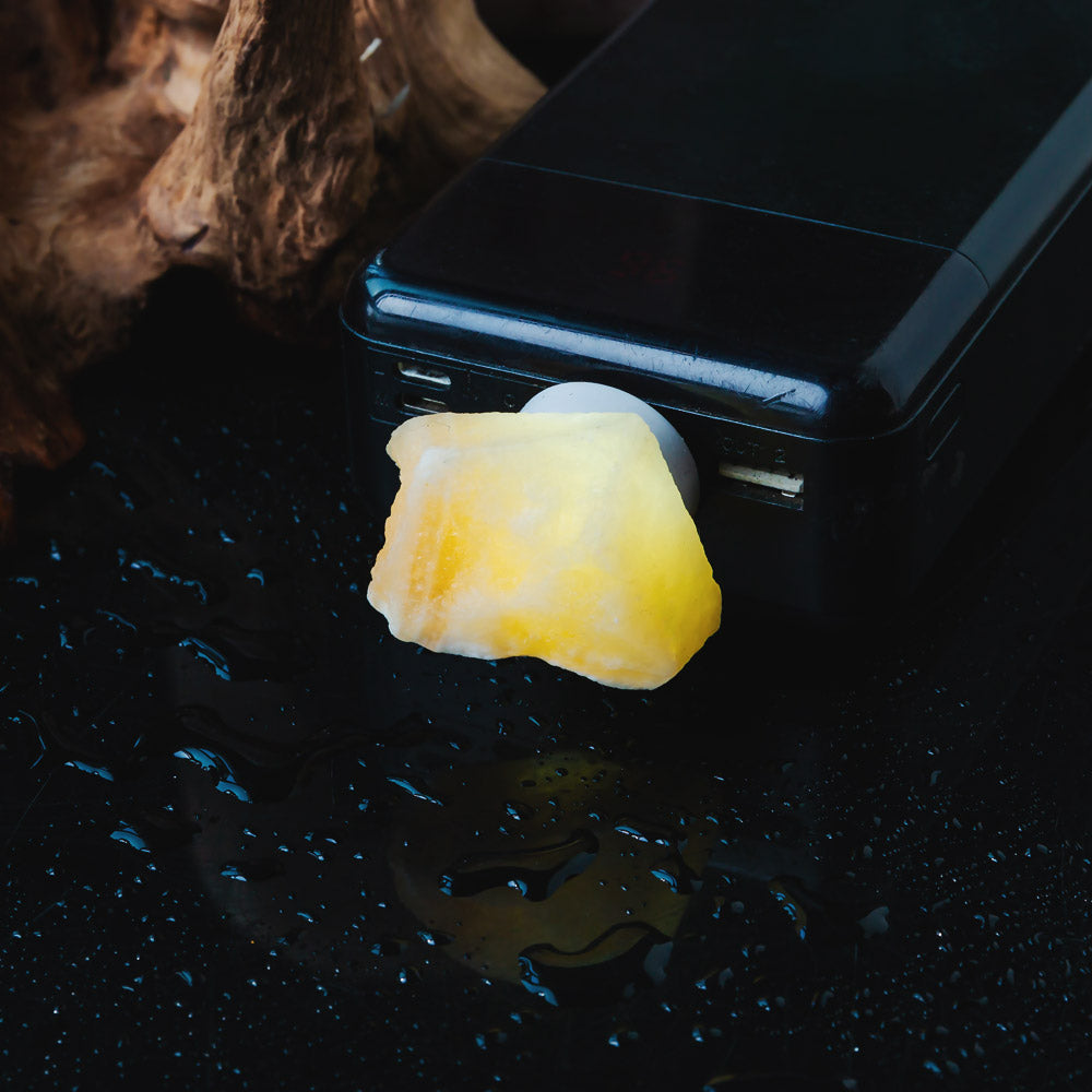 Reikistal Raw Crystal Stone USB Interface Night Light