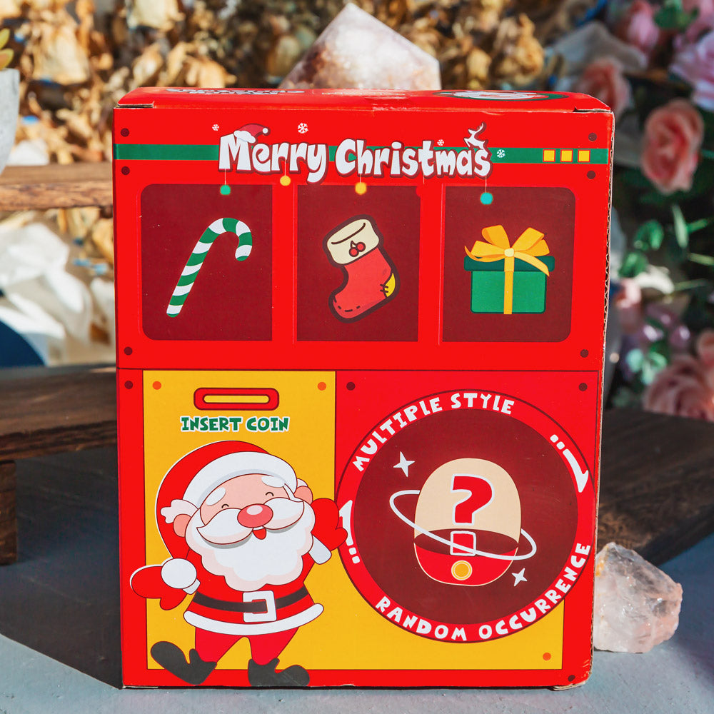 Reikicrystal Christmas Gachapon With Natural Crystal Carvings